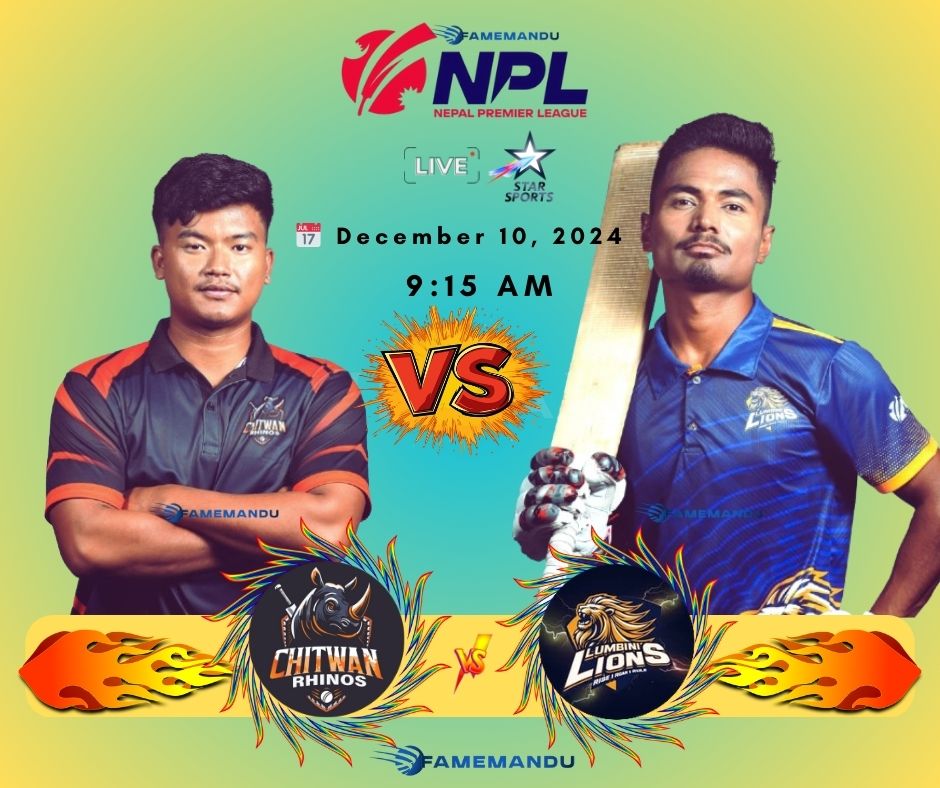 Chitwan Rhinos vs Lumbini Lions